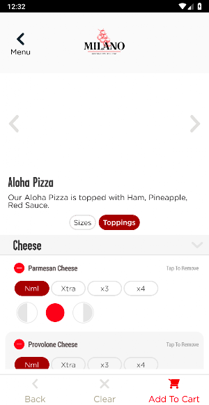 Milano Pizzeria Ocala Screenshot 3