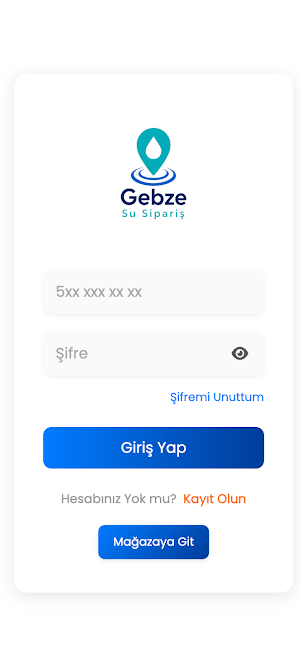 Gebze Su Sipariş Screenshot 2