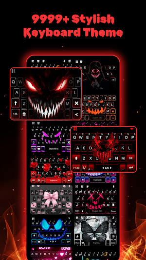 Horror Fun Smile Face Theme Screenshot 1