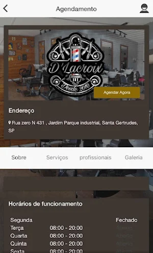 Barbearia D'Lacroix Screenshot 1