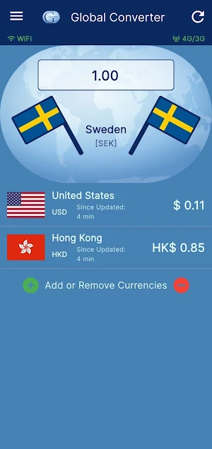 Global Converter: Currency Screenshot 0