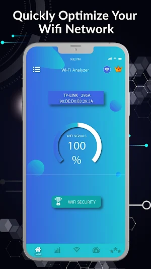 WIFI Network Analyzer - WIFI Scanner & Speed Test Screenshot 0