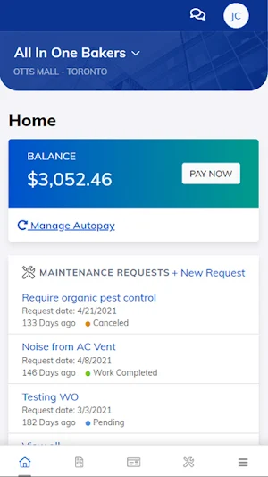 CommercialCafe Tenant Screenshot 1