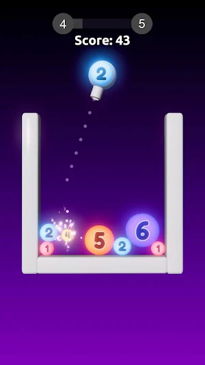 Neon Merge! Screenshot 2