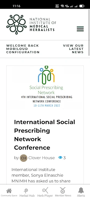 Institute Member App Screenshot 1
