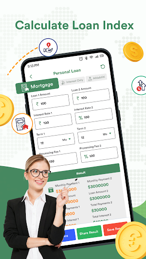 Money Tracker: Loan Calculator Screenshot 2