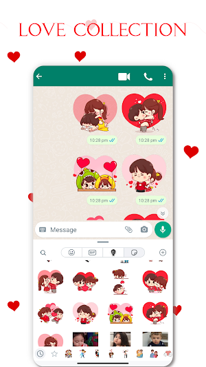 Couple Stickers for WhatsApp Screenshot 2