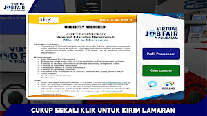 Virtual Job Fair Polibatam Screenshot 1