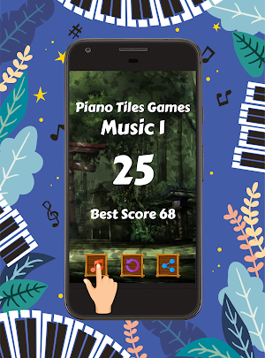 Anime Tiles Piano Music Games Screenshot 3