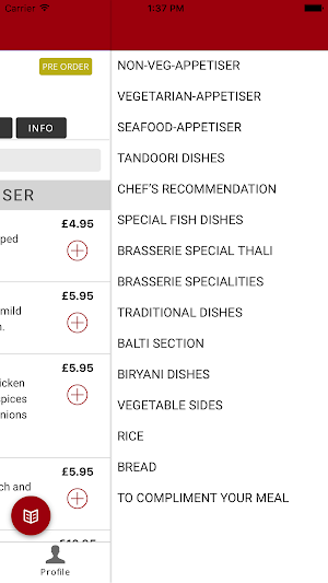 Brick Lane Brasserie Screenshot 1