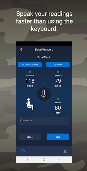 Vet mHealth Screenshot 1