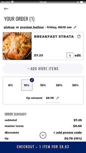 White Rock Coffee Screenshot 3