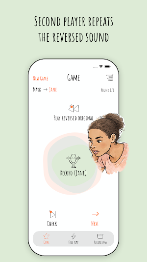 Reverse Singing - Audio Game Screenshot 2