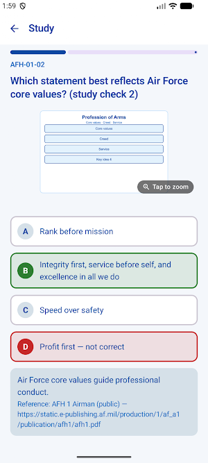 PDG Study Practice 2026 Screenshot 1
