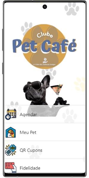 Clube pet café Screenshot 0