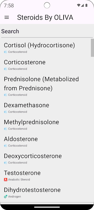 Steroids By OLIVA Screenshot 0