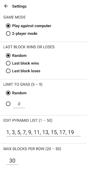 Pyramid Game Screenshot 3