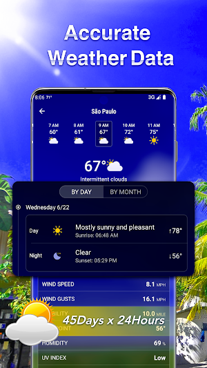 Live Weather: Radar & Forecast Screenshot 2