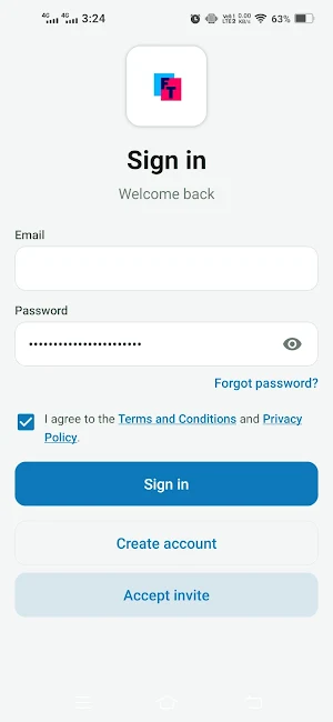 Field Service Tracker : FT App Screenshot 1