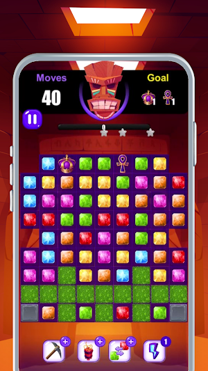 Gems of Africa - Match Three Screenshot 0