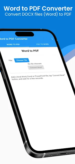 Word to PDF Converter Screenshot 0