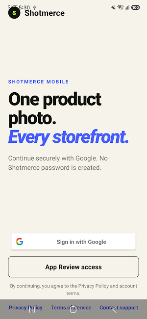 Shotmerce Screenshot 0