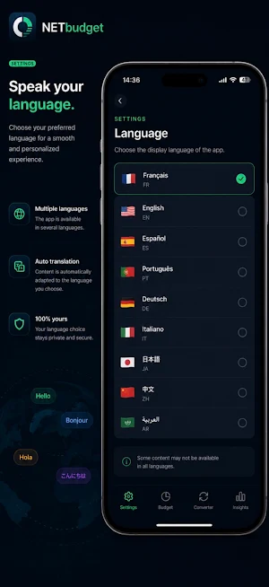 Netbudget Screenshot 1