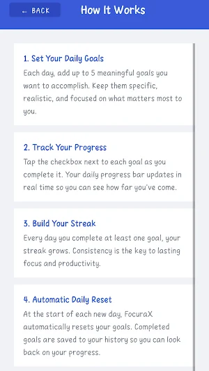 FocuraX Screenshot 1