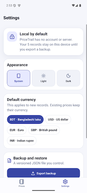 PriceTrail Screenshot 3