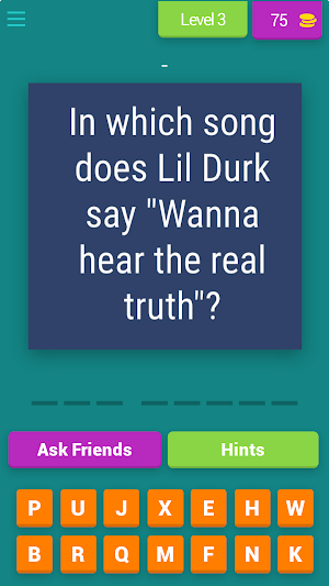 Lil Durk Songs Quiz Screenshot 2