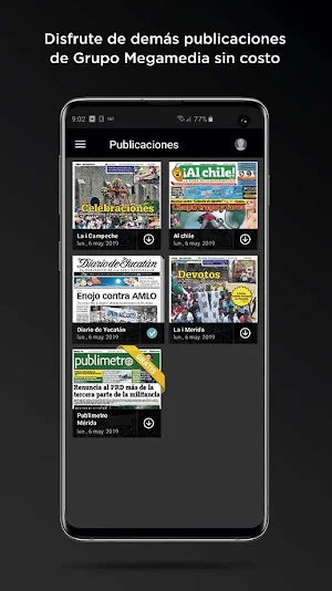 Diario de Yucatán Edición Digital Screenshot 2
