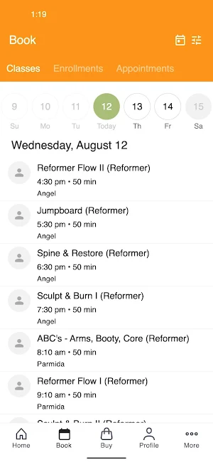 Sona Pilates Studio Screenshot 1