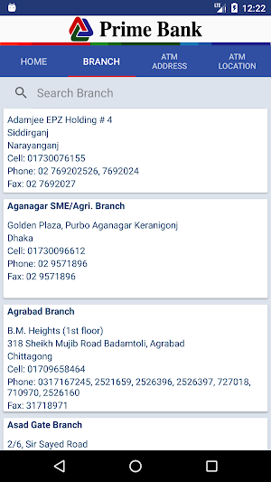 Prime Bank Screenshot 1