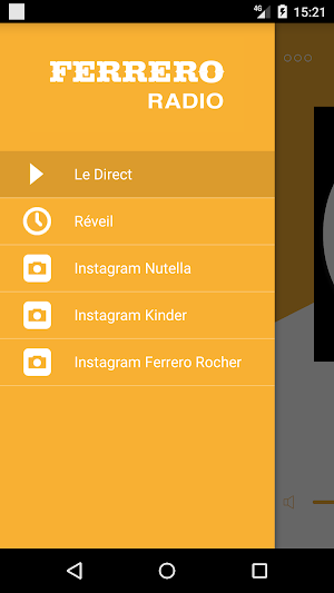 Ferrero Radio Screenshot 1