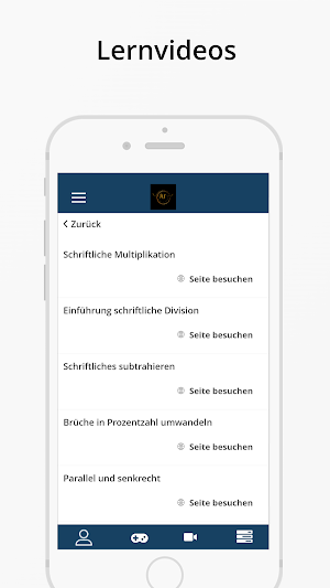 Mathematik LernApp Screenshot 2