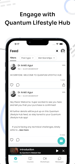 Quantum Lifestyle Hub Screenshot 1
