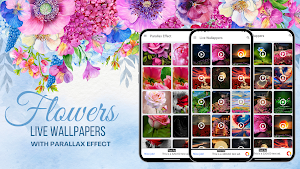 Flower Wallpaper Live Screenshot 0