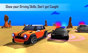 Escape the Car - Police Car Chase Screenshot 0