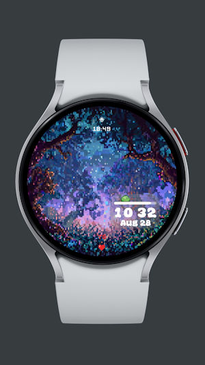 Glow Forest Watch Face Screenshot 1