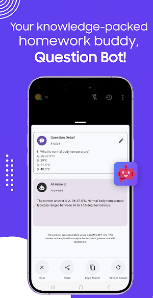 Question Bot | Homework Solver Screenshot 2