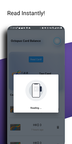 Octopus Transit Card Balance Screenshot 2