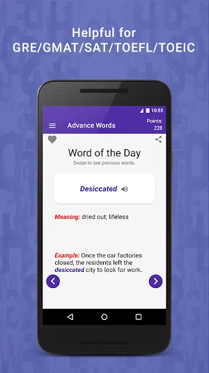 Word of the day - Quiz Games Screenshot 1