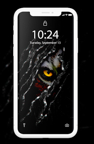 Black Wallpaper Screenshot 0