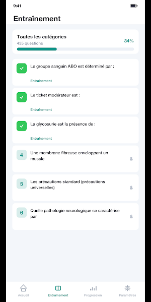 Aide-Soignant Concours QCM Screenshot 1