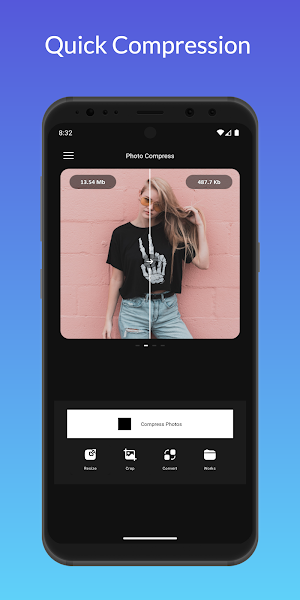 Compress Photos & Videos Size Screenshot 0
