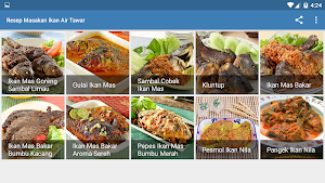 Resep Masakan Ikan Air Tawar Screenshot 1