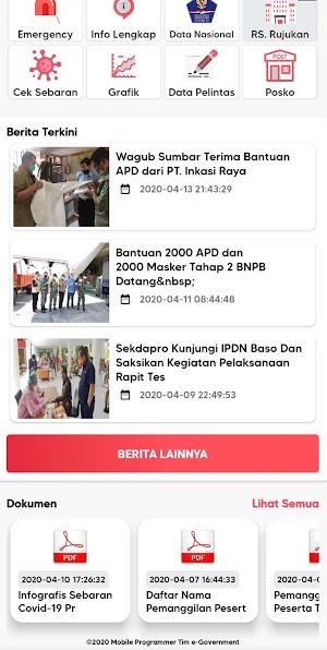 Sipantau Sumbar Screenshot 1