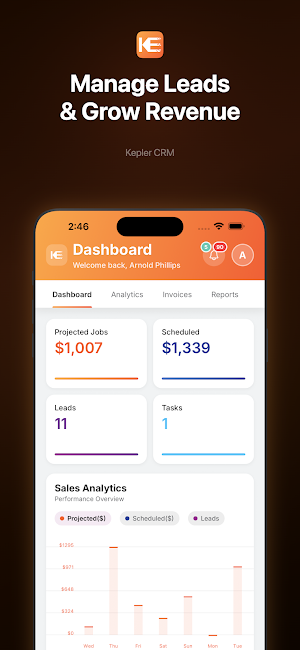 Kepler CRM Screenshot 0
