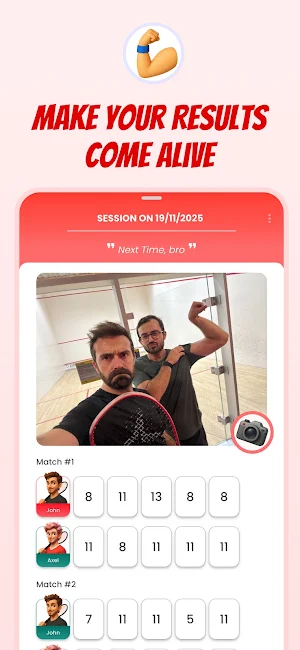 Squash Score by ScoreNow Screenshot 1