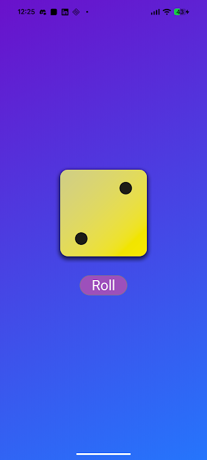 Roll a dice Screenshot 1